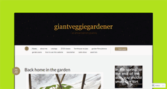 Desktop Screenshot of giantveggiegardener.com