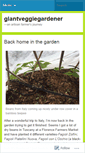 Mobile Screenshot of giantveggiegardener.com